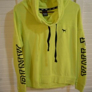 VS Pink cowl sweatshirt